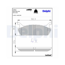 Placute Frana Delphi - LP931