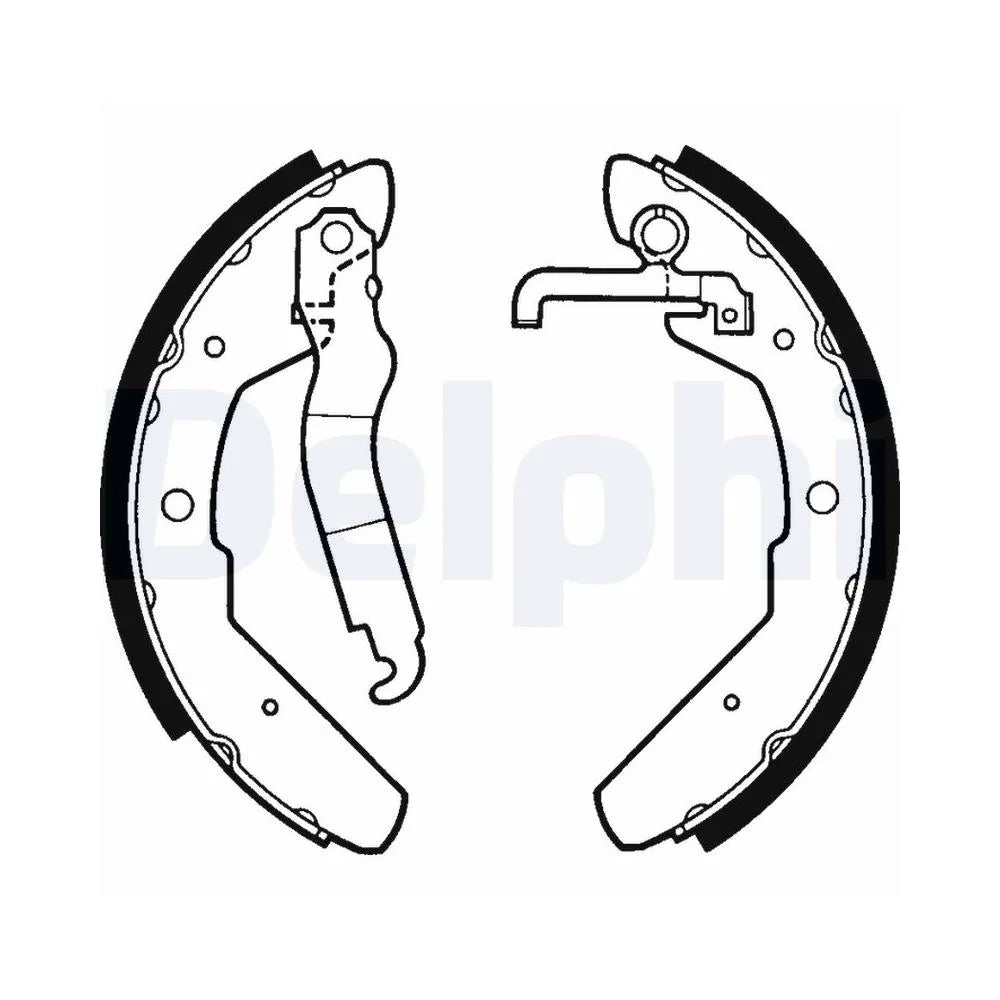 Tamburi Frana Delphi pentru Volkswagen Transporter - LS1301