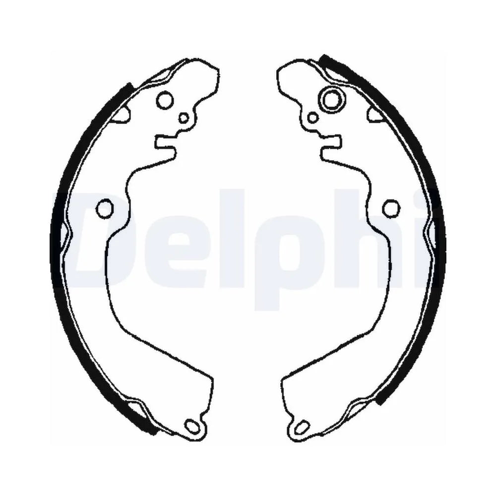 Tamburi Frana Delphi pentru Mitsubishi Carisma/Colt/Galant/Lancer/Space Runner - LS1643