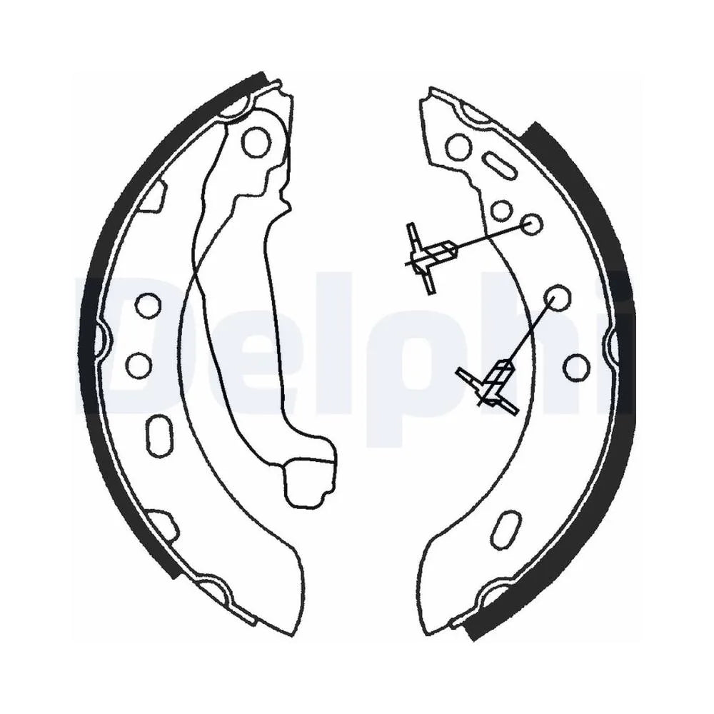 Tamburi Frana Delphi pentru Nissan Micra - LS1689