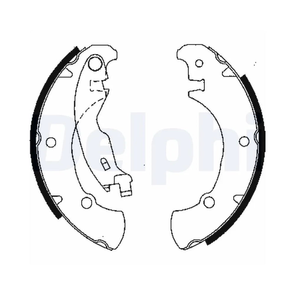 Tamburi Frana Delphi pentru Fiat Brava/Bravo/Marea/Marea Weekend - LS1840