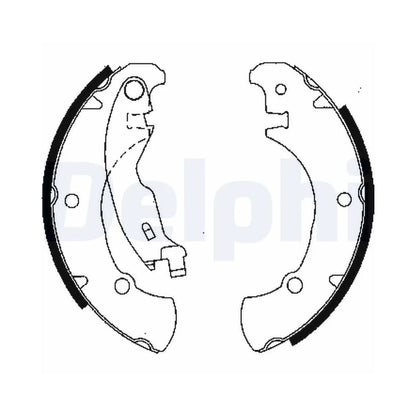 Tamburi Frana Delphi pentru Fiat Brava/Bravo/Marea/Marea Weekend - LS1840