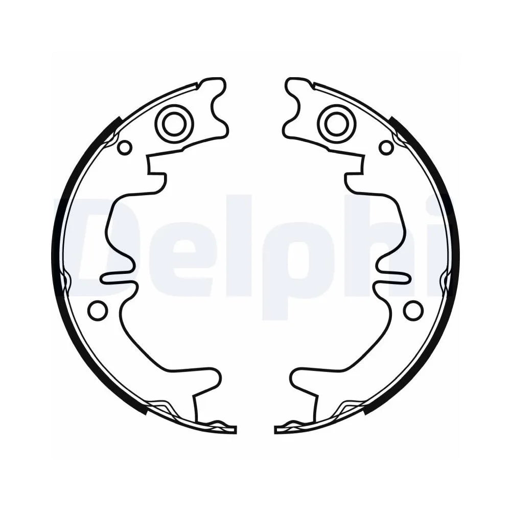 Tamburi Frana Delphi pentru Lexus Rx, Toyota Avensis/Avensis Liftback/Camry/Celica/Celica Cupe - LS1974