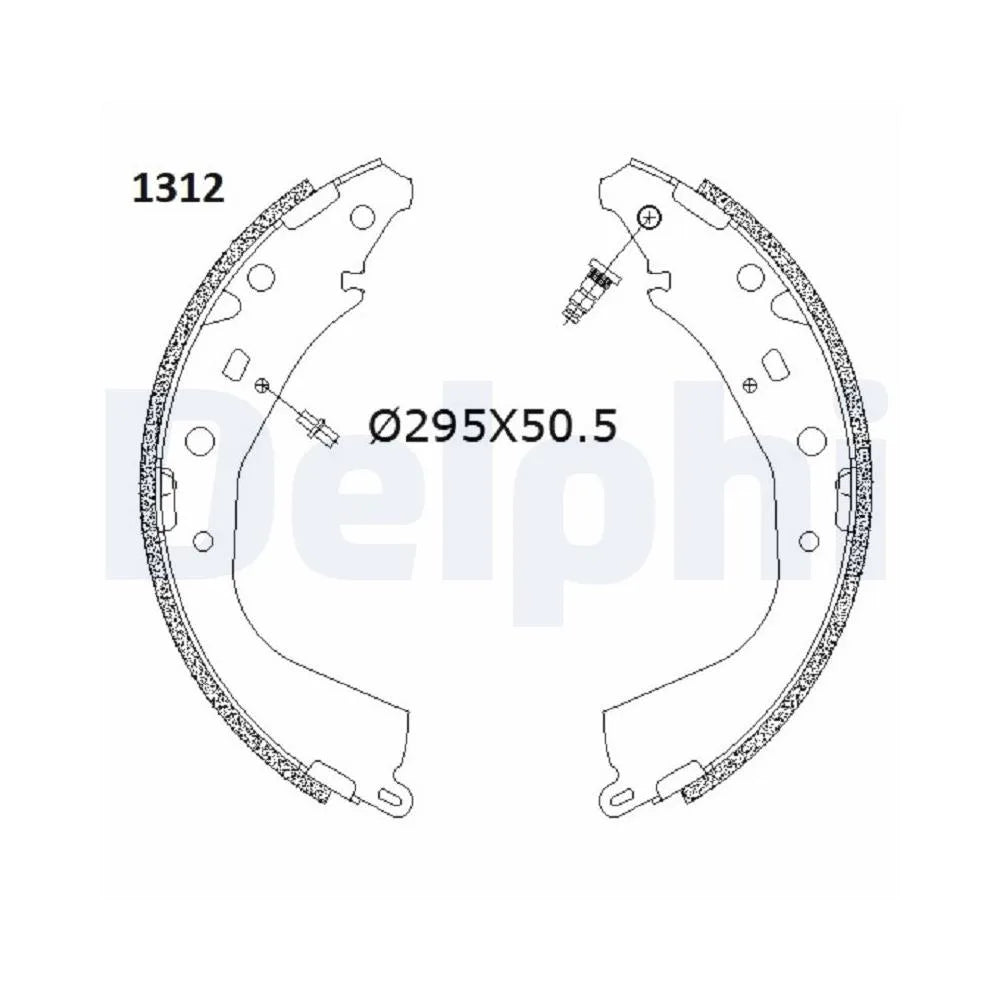 Tamburi Frana Delphi pentru Toyota Hilux - LS2187