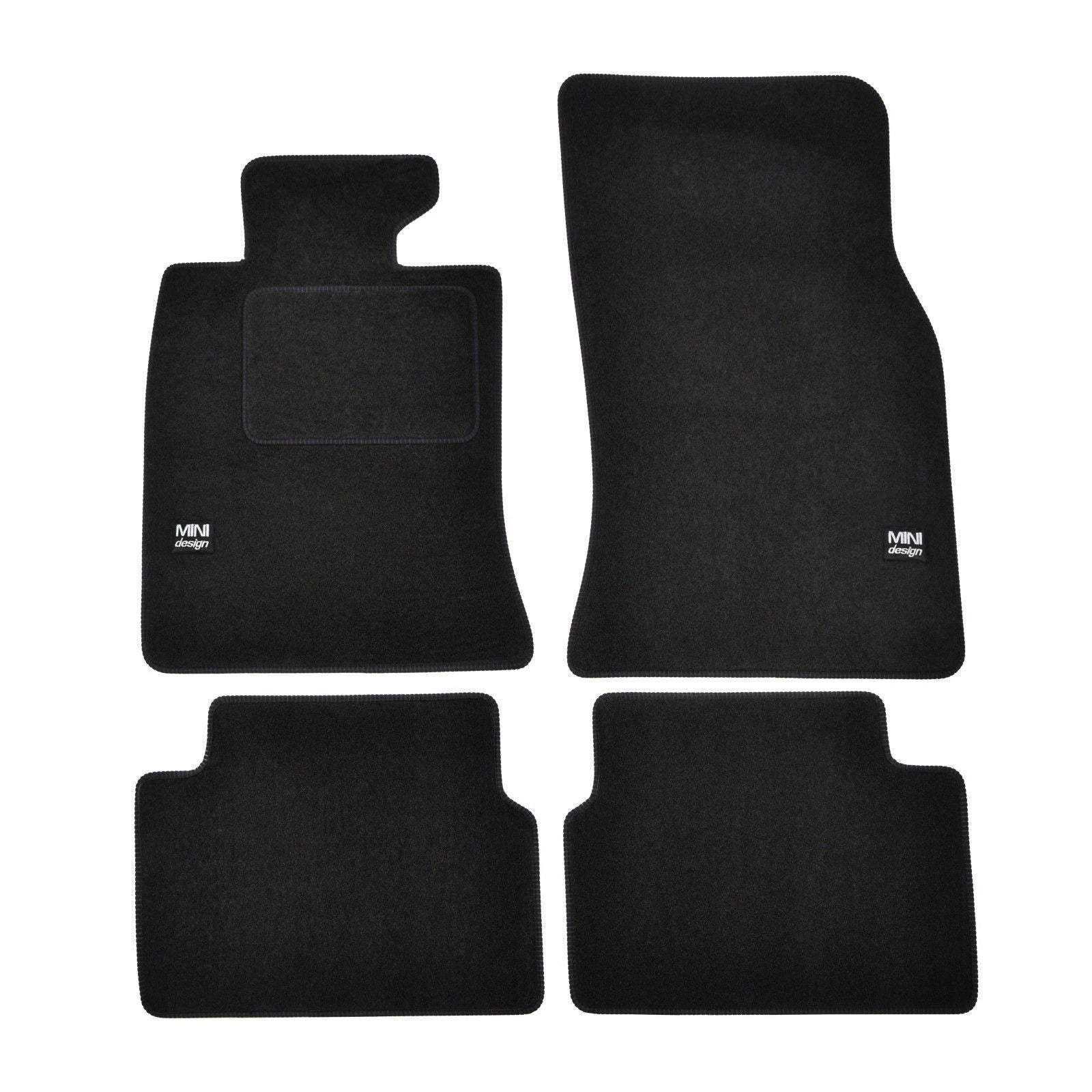 Covorase din velur cu logo, Mini Cooper, 2006-2010
