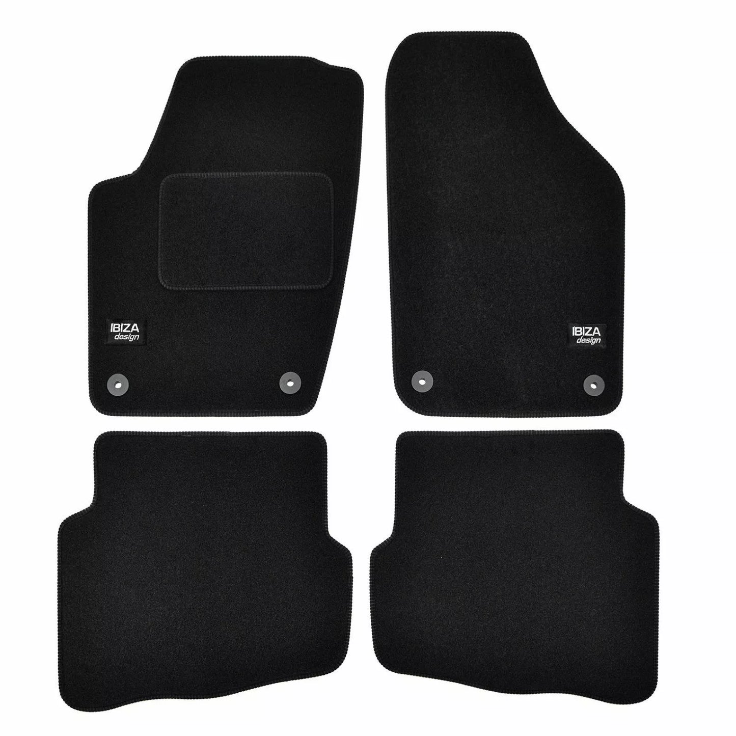 Covorase din velur cu logo, Seat Ibiza, 2002-2008