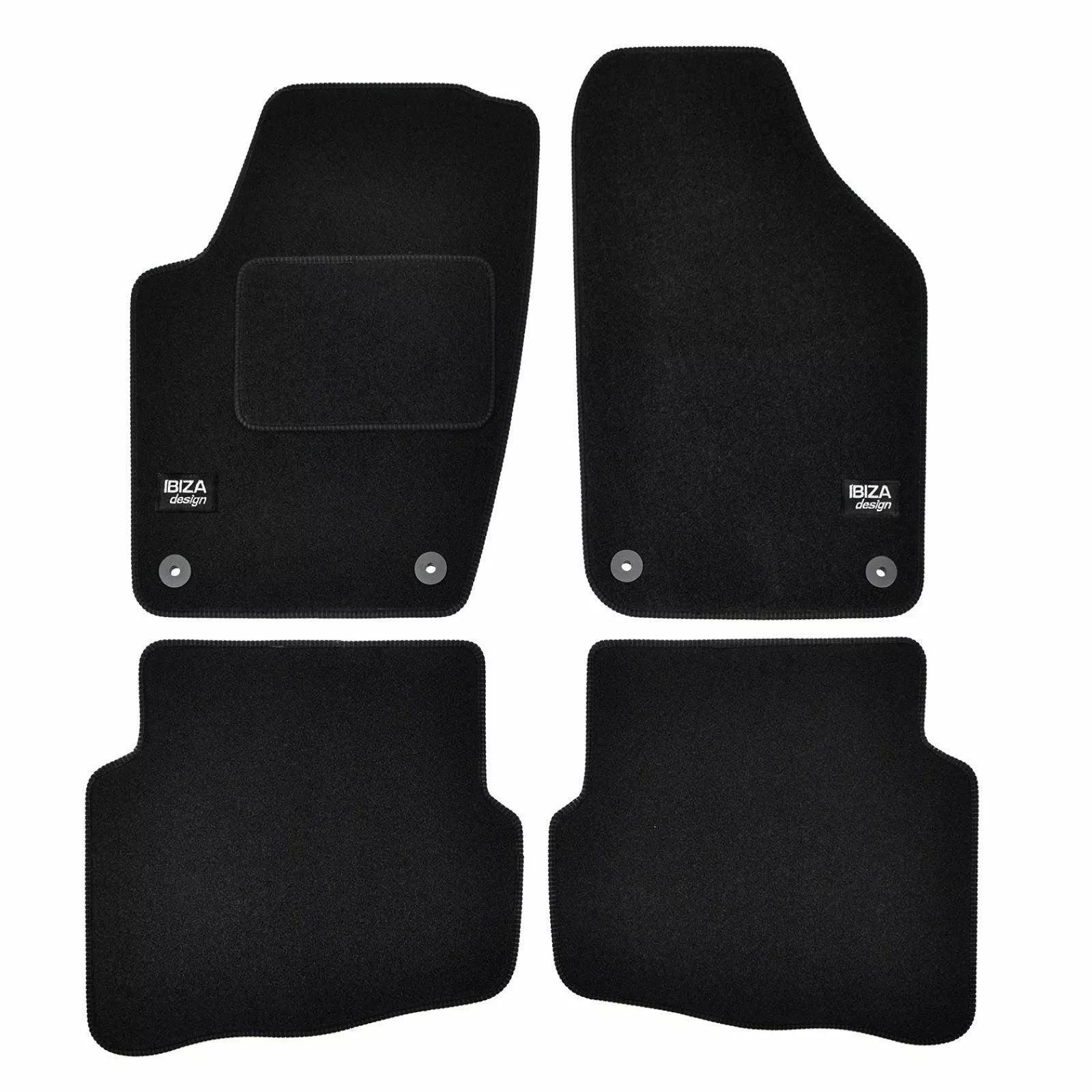 Covorase din velur cu logo, Seat Ibiza, 2002-2008