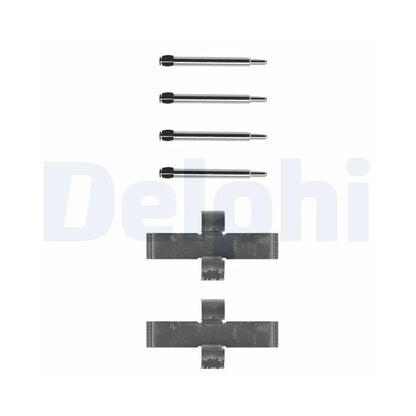 Placute Frana Delphi pentru BMW 1500 2000/1502 2002/1502 2002 Touring/2 5 3 2 Cupe/2500 3 3, Mercedes-Benz 8/8 Cupe/123 Cupe/123/123 T Model - LX0013