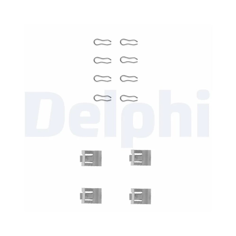 Set Accesorii, Placute Frana Delphi - LX0075