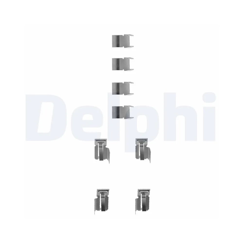 Placute Frana Delphi pentru Daihatsu Feroza Hard/Feroza Soft/Rocky Hard/Rocky Soft/Taft - LX0183