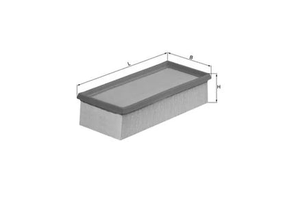 Filtru Aer Knecht pentru Mitsubishi Colt Caseta/Colt Czc/Colt, Smart Forfour - LX 1008/1