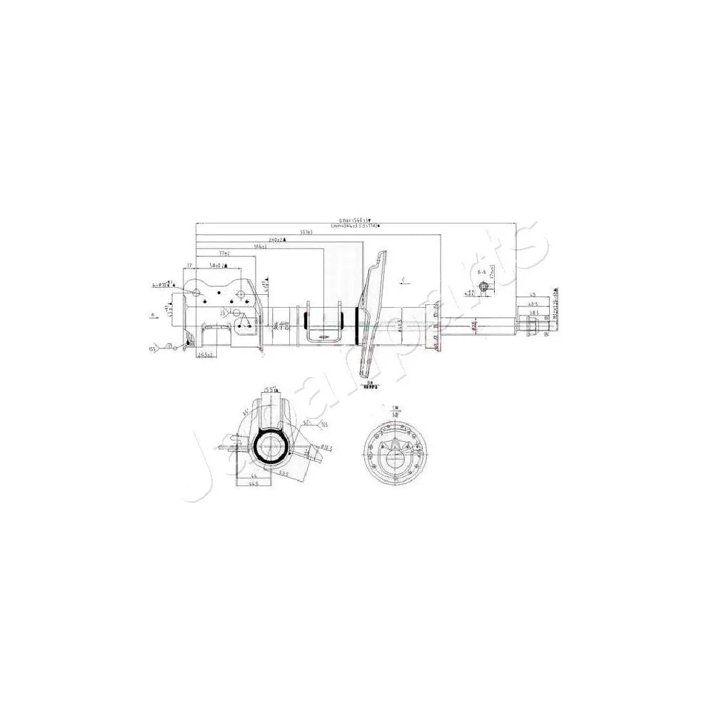 Amortizor Japan Parts pentru Lancia Ypsilon - MM-00158