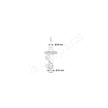 Amortizor Citroen C3 Iii/C4 Cactus 1,2-1,6 14- Dreapta JPA - MM-00975