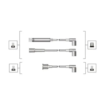 Set Cablaj Aprinder MAG pentru Opel Astra F - MSQ0009