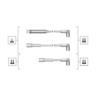 Set Cablaj Aprinder Magneti Marelli pentru Ford Usa Expedition, Opel Ascona B - MSQ0072