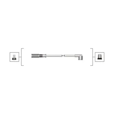 Set Cablaj Aprinder Magneti Marelli 0.23 kg - MSQ0098