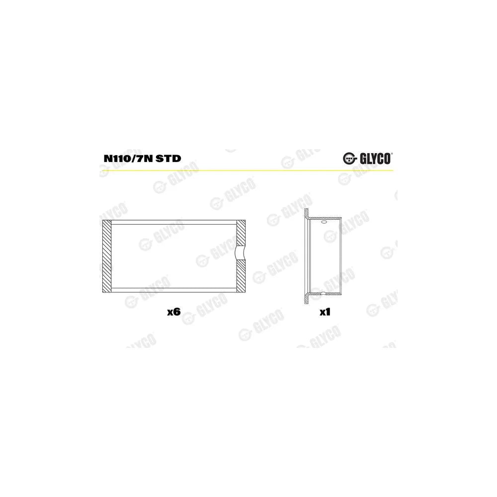 Bucse Glyco - N110/7N STD