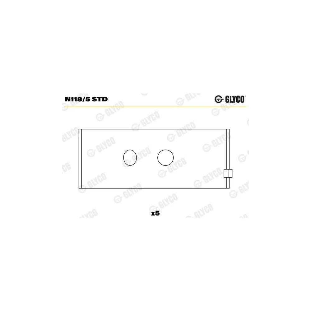 Bucse Glyco - N118/5 STD