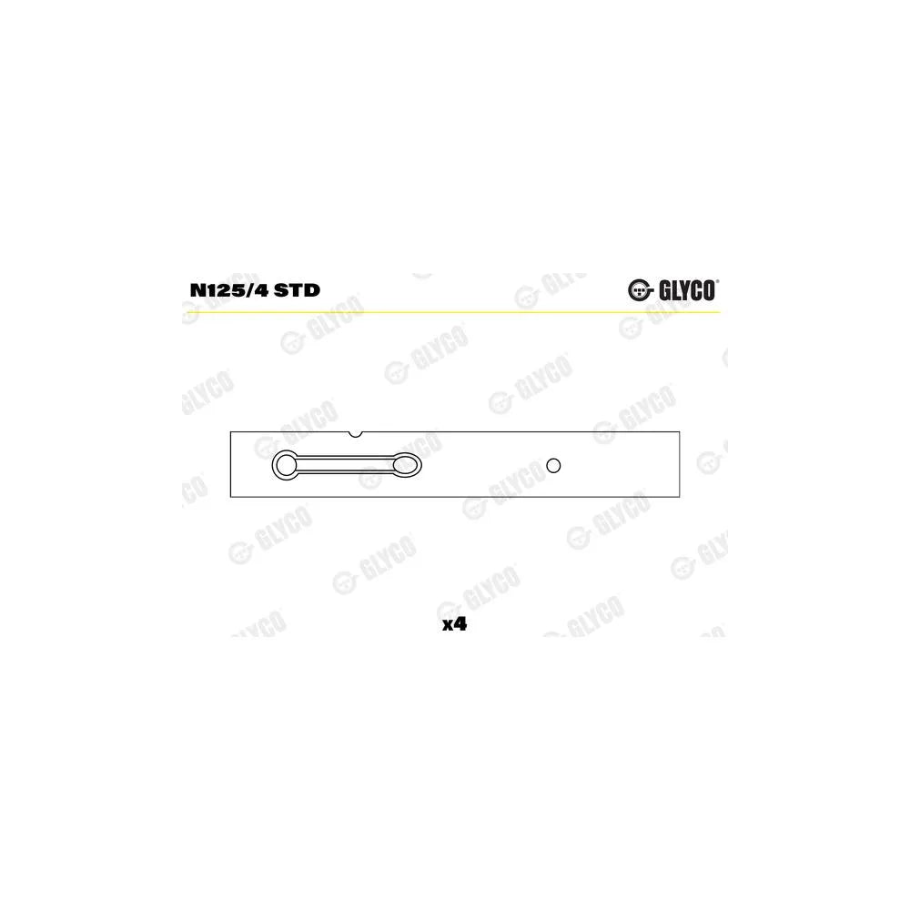 Bucse Glyco - N125/4 STD