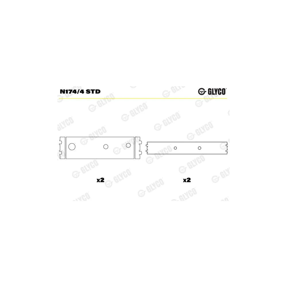 Bucse Glyco - N174/4 STD
