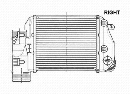 Intercooler, Compresor NRF pentru Audi A6 - NRF30768