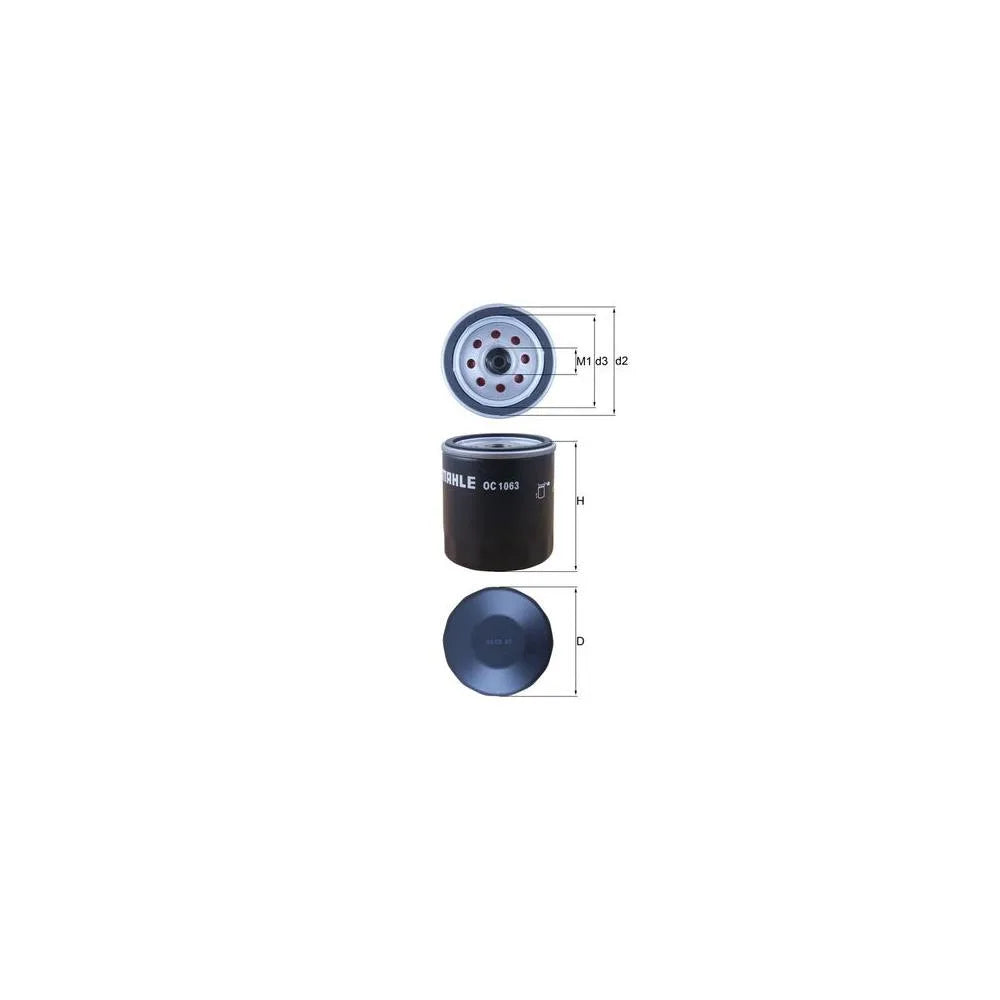Filtru Ulei Knecht 1.2 bar - OC 1063