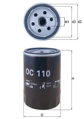 Filtru Ulei KNECHT pentru Mercedes-Benz - OC110