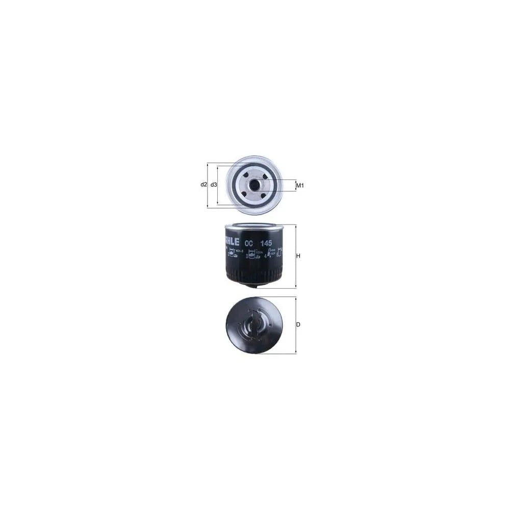 Filtru Ulei Knecht 2.5 bar - OC 145