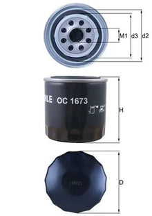 Filtru Ulei Knecht 0.36 kg - OC 1673