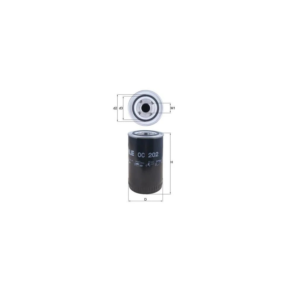 Filtru Ulei Knecht 1.2 bar - OC 202