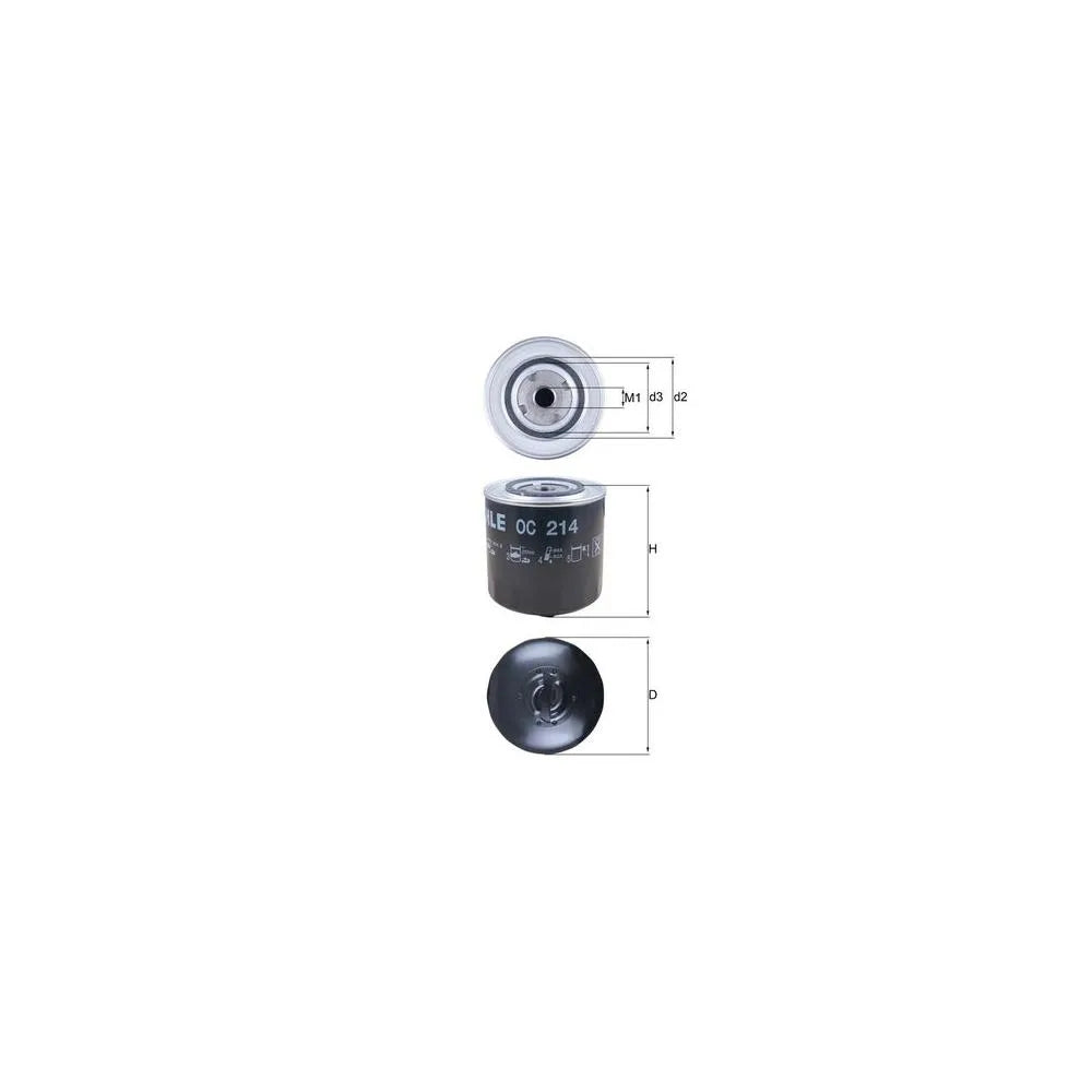 Filtru Ulei Knecht 2.5 bar - OC 214