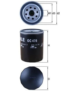 Filtru Ulei KNECHT 0.32 kg - OC478