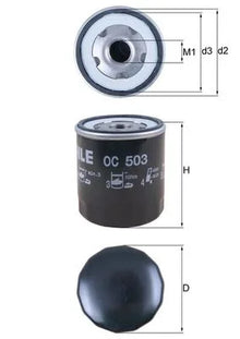 Filtru Ulei KNECHT 0.30 kg - OC503