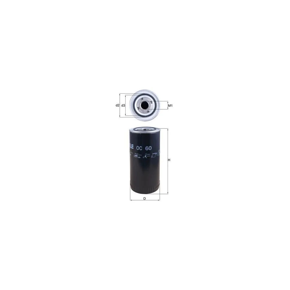 Filtru Ulei Knecht 2.5 bar - OC 60