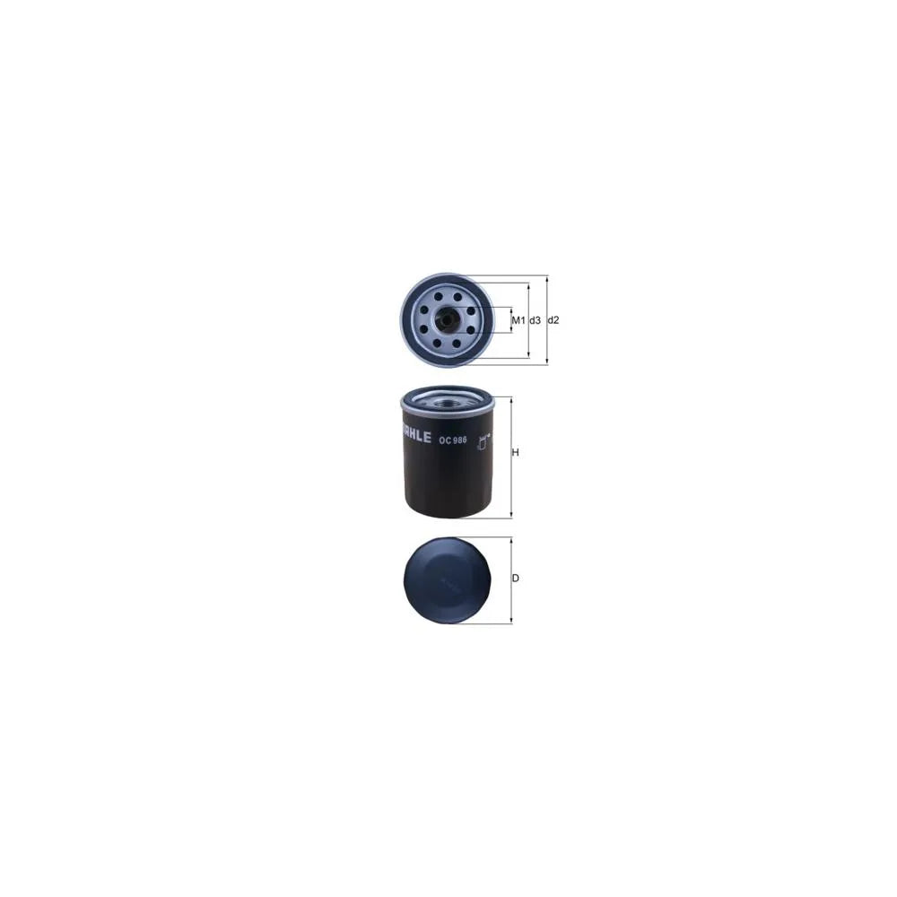 Filtru Ulei Knecht 1.3 bar 12 V - OC 986