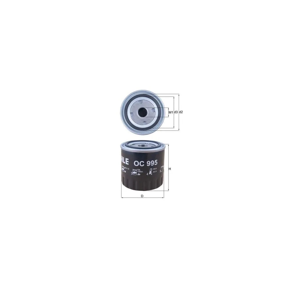 Filtru Ulei Knecht 1.6 bar 12 V - OC 995