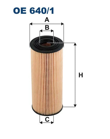 Filtru Ulei FILTRON pentru Ford Galaxy I, Seat Alhambra - OE 640/1