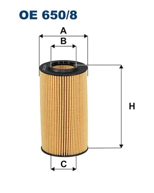 Filtru Ulei FILTRON pentru Vw Amarok - OE 650/8