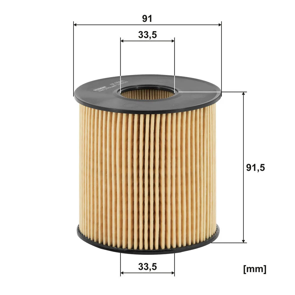 Filtru Ulei FILTRON 0.11 kg - OE 666/1