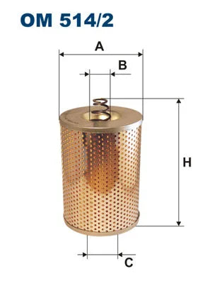 Filtru Ulei FILTRON 0.66 kg - OM 514/2