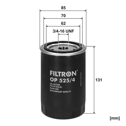 Filtru Ulei FILTRON 0.46 kg - OP 525/4
