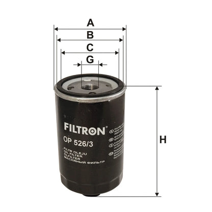 Filtru Ulei FILTRON pentru Vw Corrado - OP 526/3