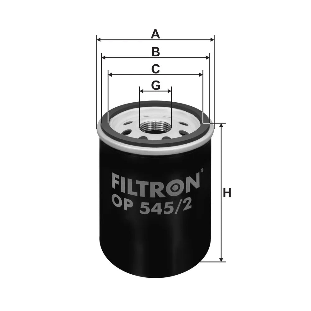 Filtru Ulei FILTRON pentru Alfa Romeo Mito, Fiat - OP 545/2