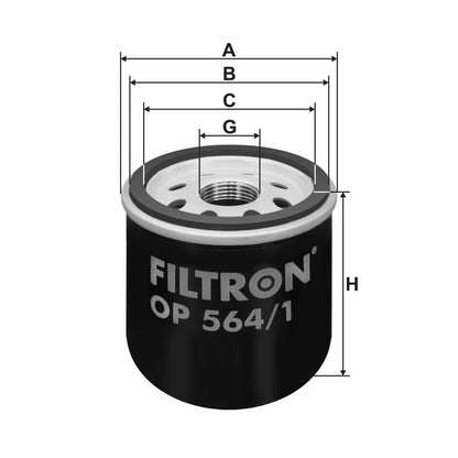 Filtru Ulei FILTRON 0.24 kg - OP 564/1