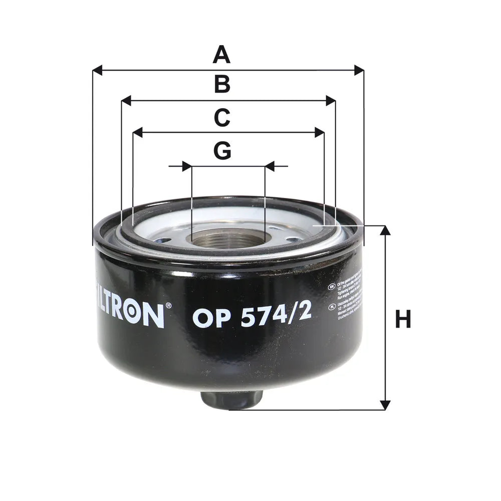 Filtru Ulei FILTRON pentru Vw Lt - OP 574/2