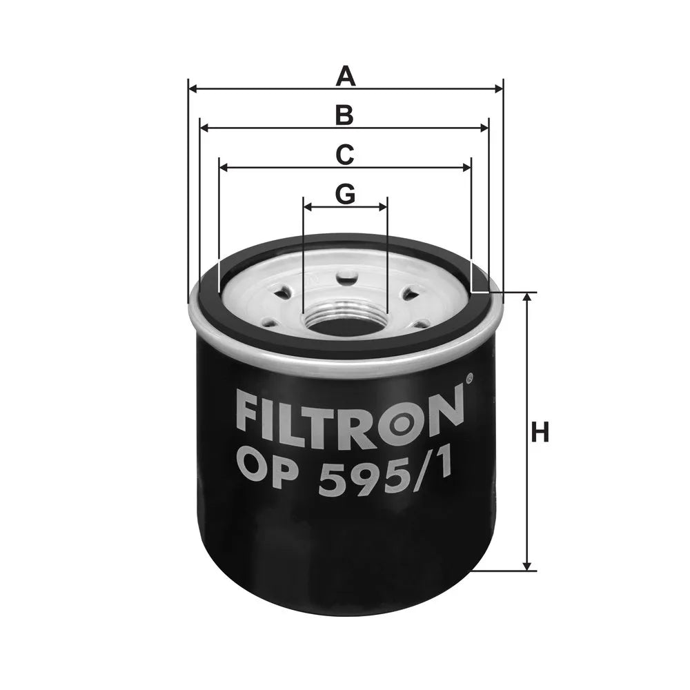 Filtru Ulei FILTRON pentru Mazda - OP 595/1