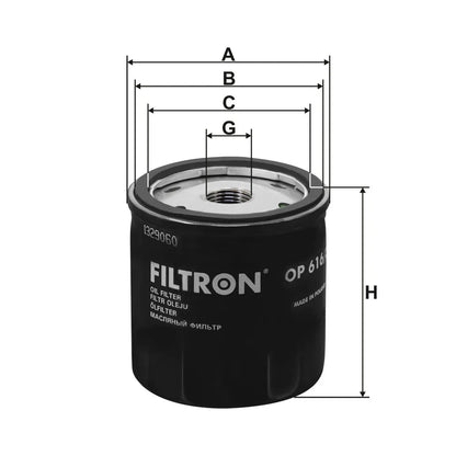 Filtru Ulei FILTRON pentru Cupra Ateca - OP 616/3