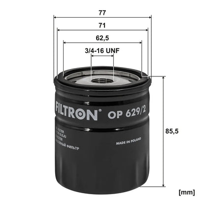 Filtru Ulei FILTRON pentru Ford B-Max - OP 629/2