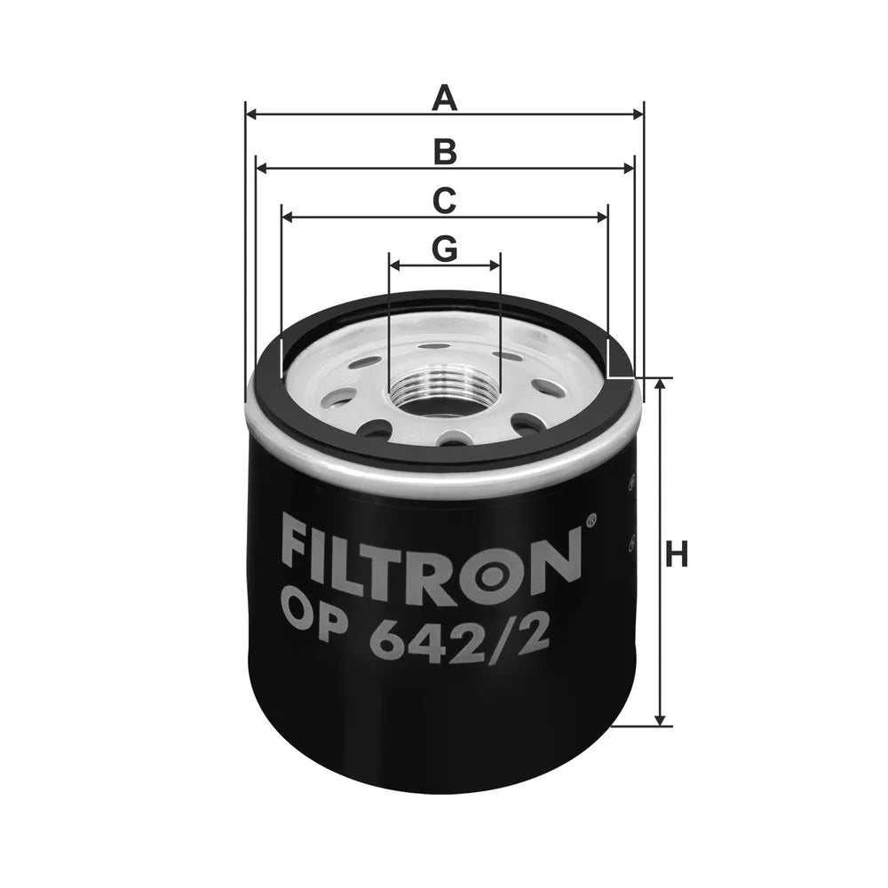 Filtru Ulei FILTRON 0.24 kg - OP 642/2