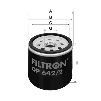 Filtru Ulei FILTRON 0.24 kg - OP 642/2